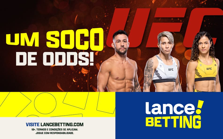 UFC: aposte R$ 10 e ganhe mais de R$ 1.700 nas próximas lutas de brasileiros no UFC