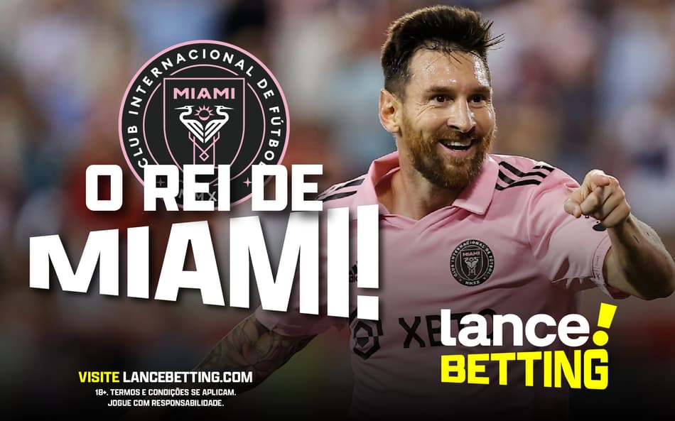 Aposte R$10 e ganhe mais de R$25 para Messi balançar de novo as redes pelo Miami na MLS!