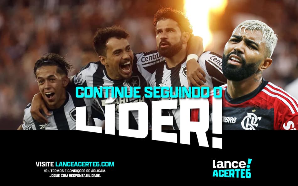 Acerte6: 49% dos apostadores acreditam na vitória do Fogão contra o Flamengo