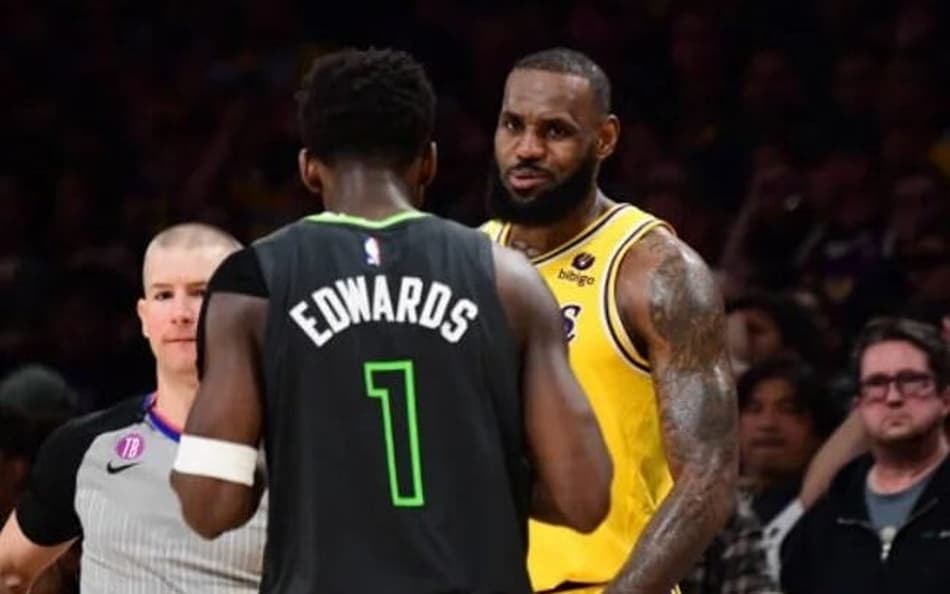 Sem LeBron James, Anthony Edwards elege os melhores jogadores da história da NBA