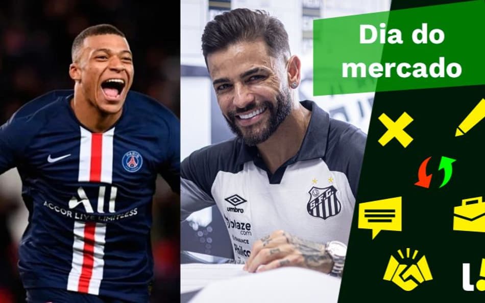 Santos anuncia mais um reforço, PSG define valor por venda de Mbappé… O Dia do Mercado!