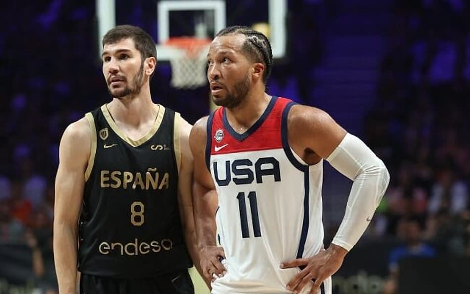 EUA vence Espanha em grande jogo de Jalen Brunson