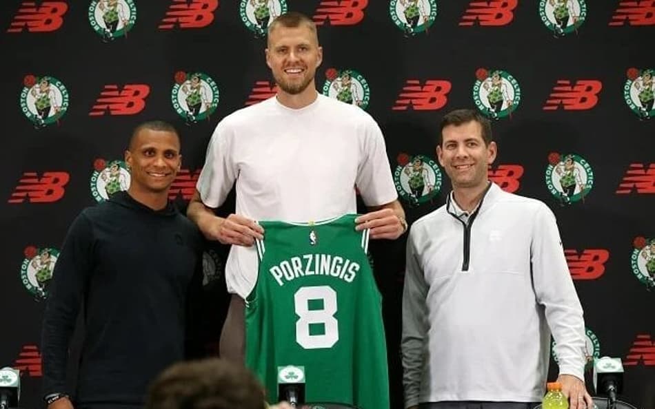 Ex-jogador do Lakers garante que Celtics piora com Kristaps Porzingis