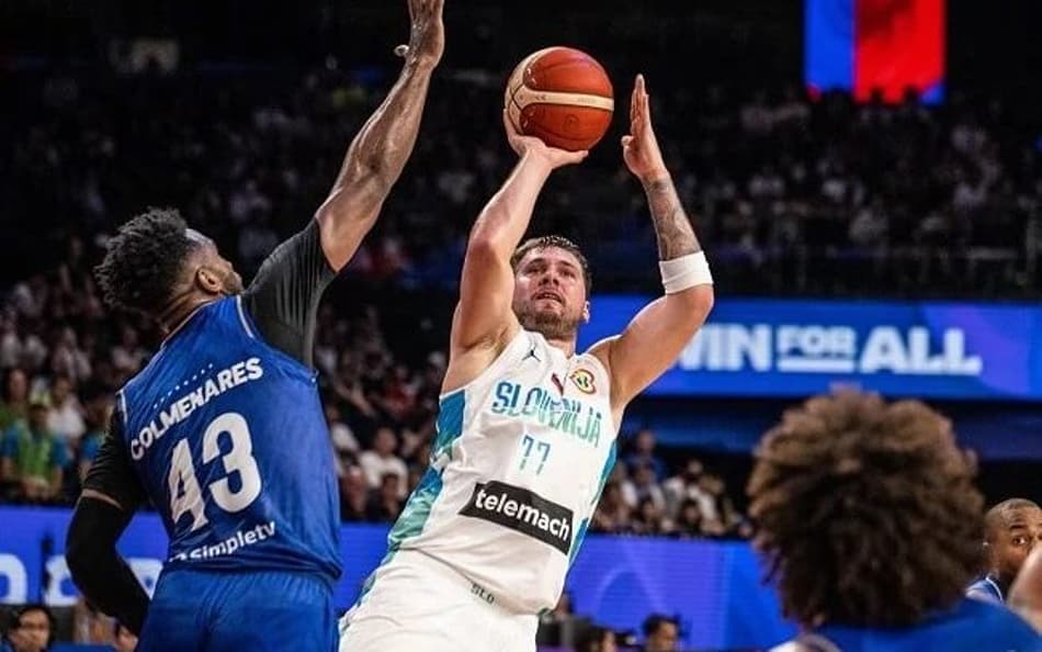Luka Doncic brilha em estreia com vitória da Eslovênia no Mundial