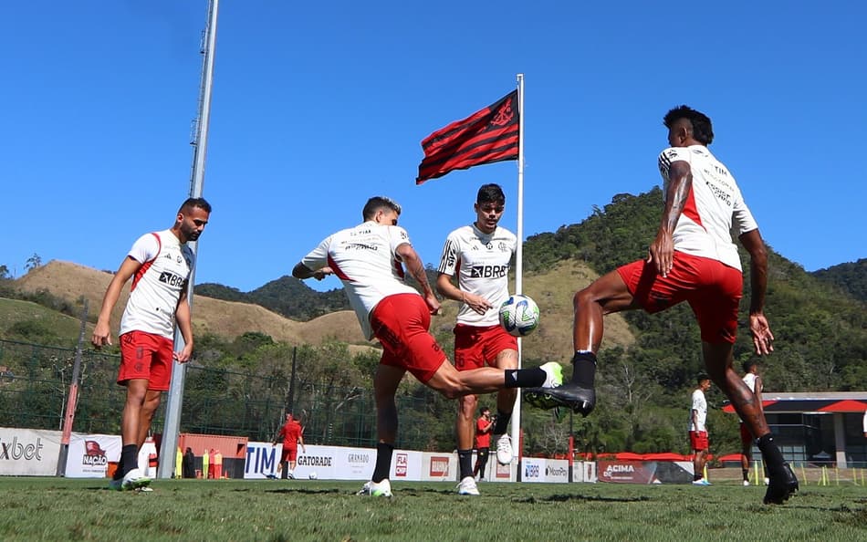 Saiba como foi o treino do Flamengo nesta quarta-feira
