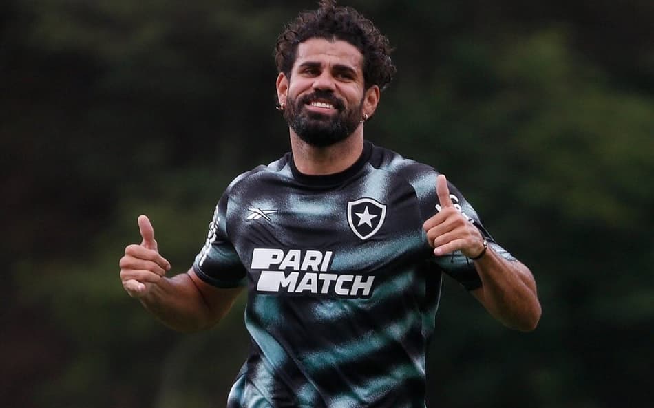 Diego Costa é apresentado oficialmente pelo Botafogo. Acompanhe em tempo real!