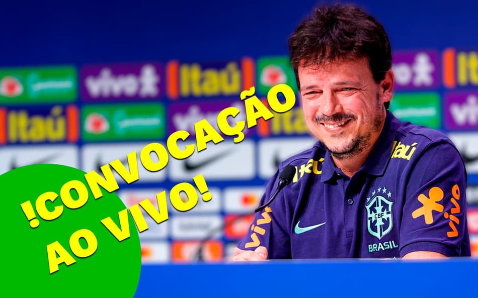 AO VIVO: assista à convocação da Seleção Brasileira de Fernando Diniz