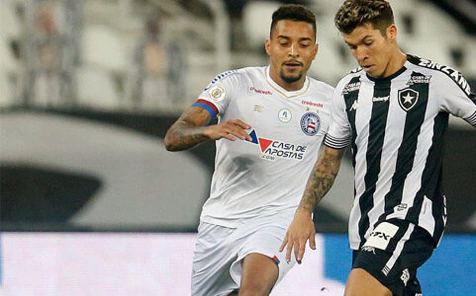 Brasileirão: como foram os últimos jogos entre Botafogo e Bahia?