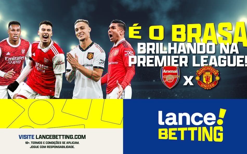 Premier League: aposte R$10 e fature R$20 se algum brasileiro marcar em Arsenal x United
