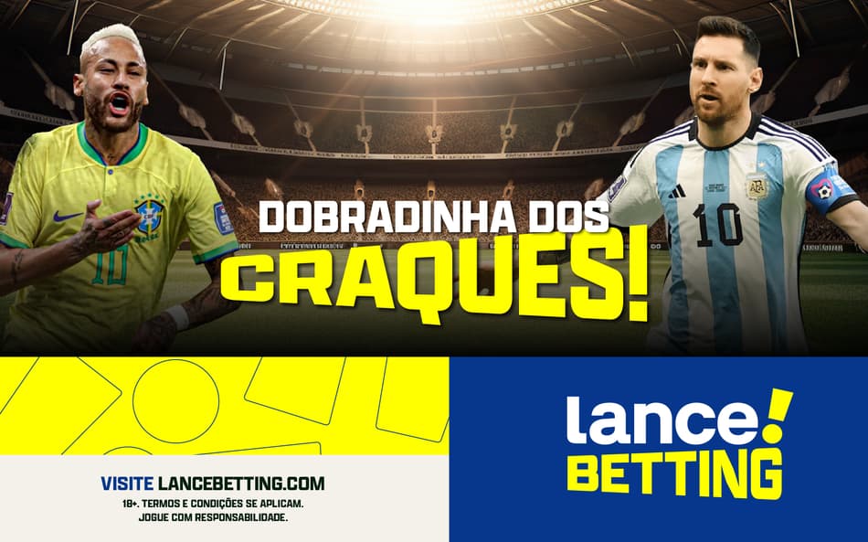 Show em dupla? Aposte R$10 e ganhe mais de R$40 com gols de Neymar e Messi