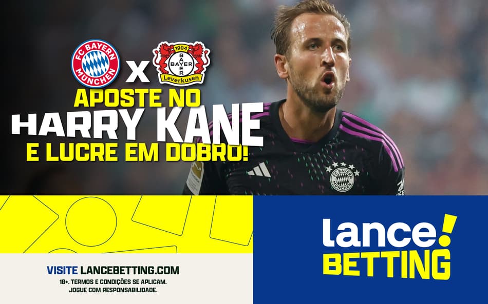 Faro de gol! Aposte R$10 e ganhe mais de R$40 se Kane marcar primeiro e Bayern vencer