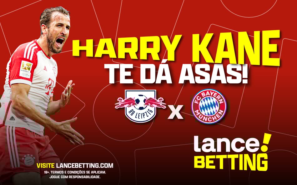 Aposte R$50 e ganhe R$140 com vitória do Bayern e gol de Kane pela Bundesliga