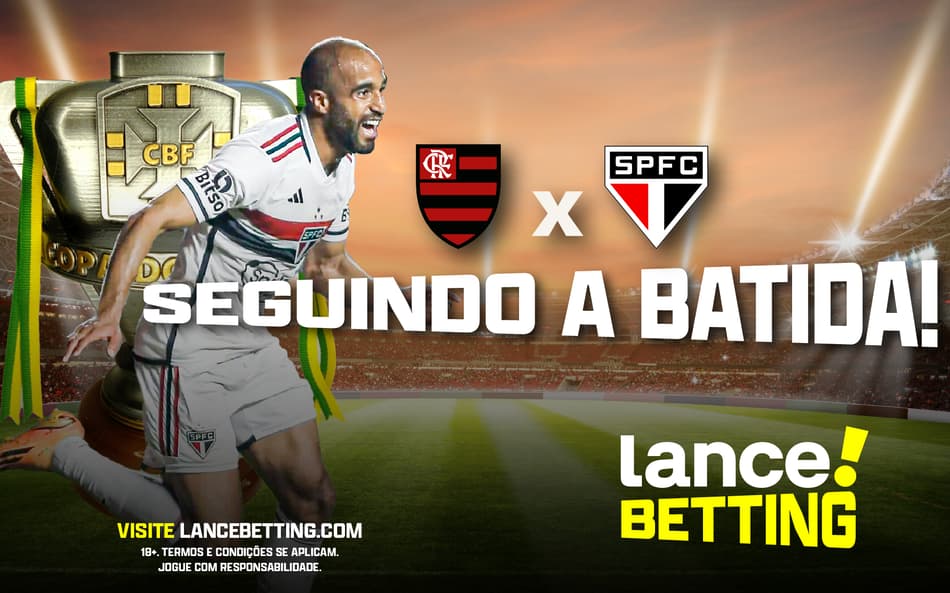 Título inédito? Aposte R$10 e ganhe mais de R$90 com gol de Lucas e vitória do São Paulo