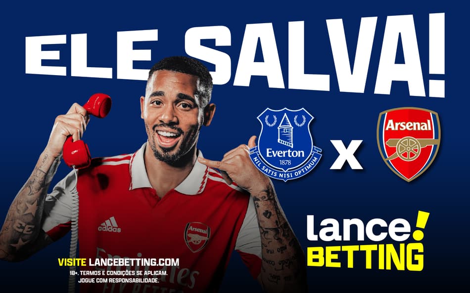 Aleluia! Aposte R$10 e ganhe mais de R$20 com Gabriel Jesus pelo Arsenal