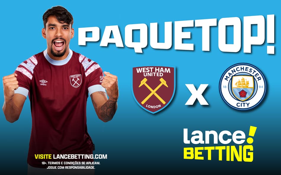 É o Brasa! Aposte R$10 e ganhe mais de R$65 com gol de Paquetá em West Ham x City!