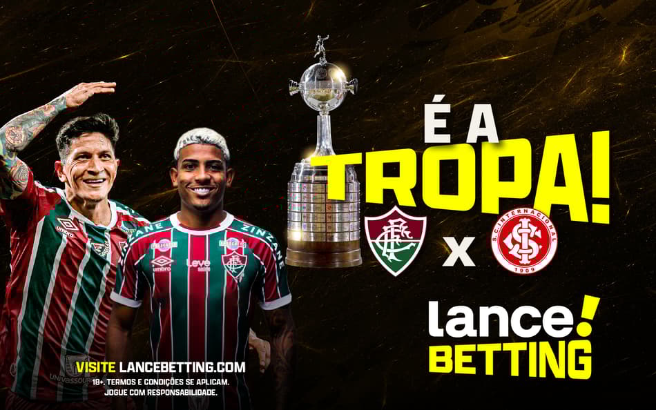 Tropa do Fluminense! Aposte R$10 e ganhe mais de R$50 com Kennedy e Cano na Libertadores