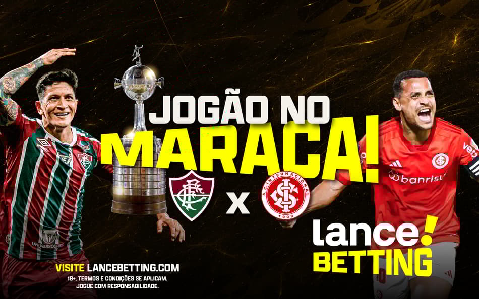 Pela Glória! Aposte R$50 e ganhe mais de R$110 se Fluminense e Inter marcarem na Libertadores