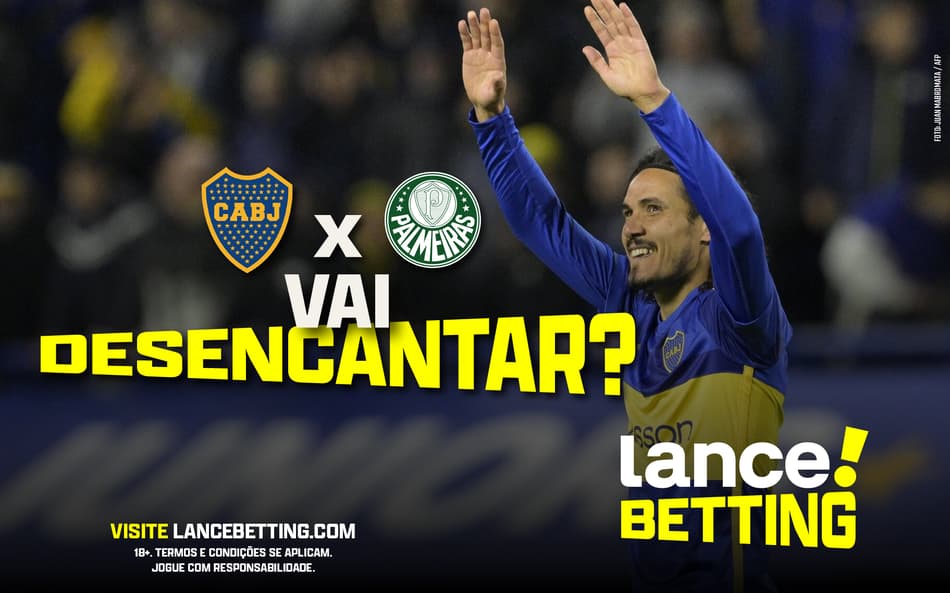Dessa vez, vai? Aposte R$10 e ganhe R$30 se o Boca vencer o Palmeiras na Liberta