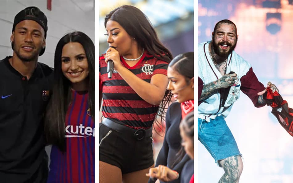 Qual o time do coração das atrações do The Town?