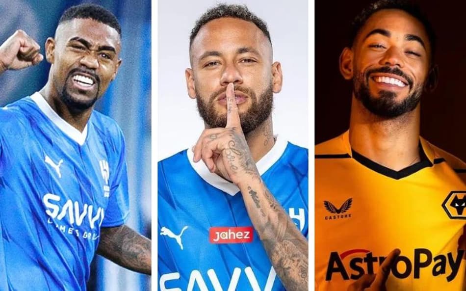 Janela da Europa fechou, mas da Arábia segue aberta… Veja os 15 brasileiros mais caros do vaivém
