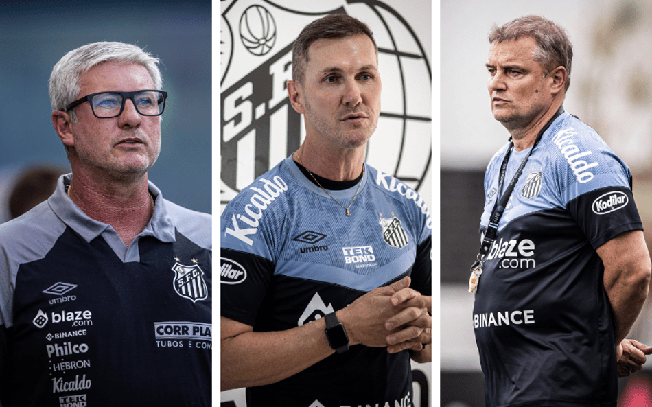 Santos é o time que mais demitiu técnicos entre os clubes da Série A