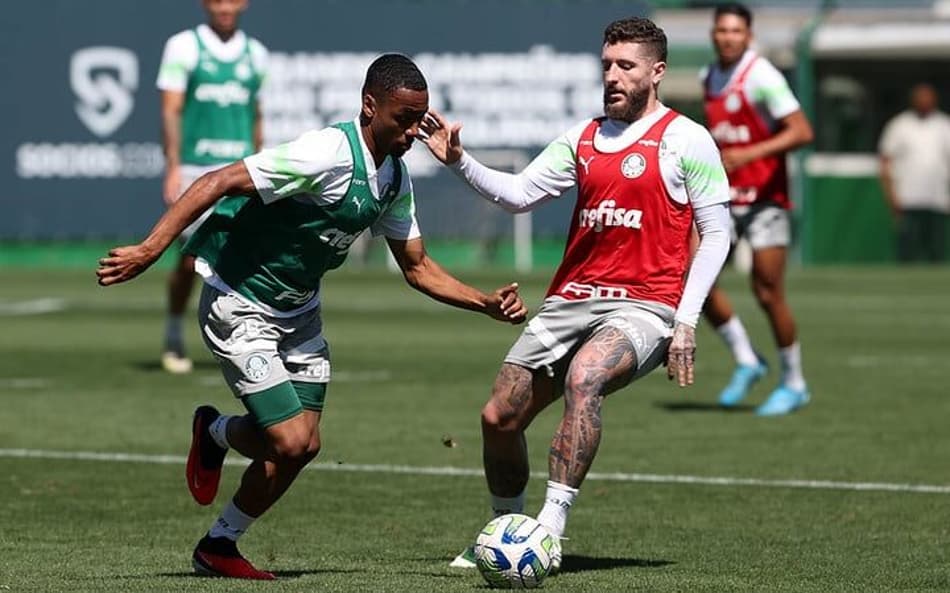 Palmeiras segue preparação para duelo contra o Goiás pelo Brasileirão