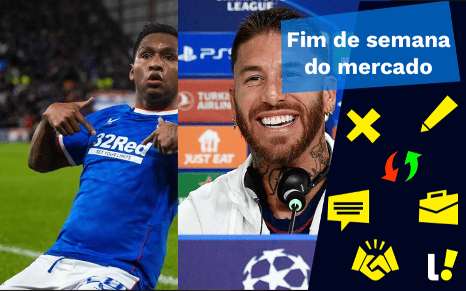 Morelos perto do Santos, Sergio Ramos próximo do Sevilla… o fim de semana do Mercado!