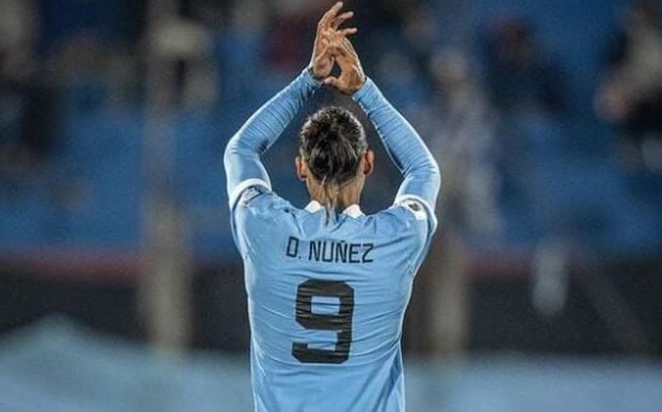 Darwin Núñez decepciona pelo Uruguai