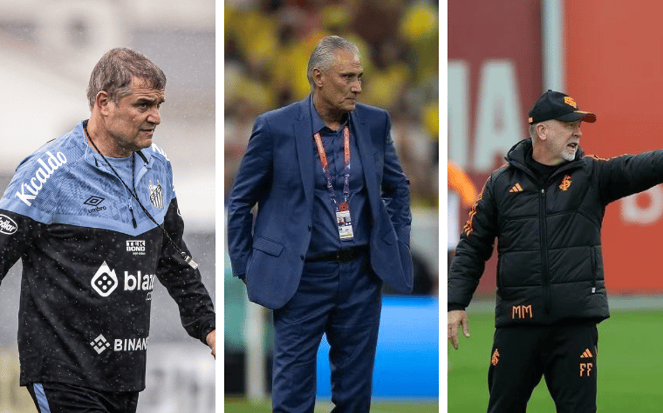 Santos demite Aguirre! Veja técnicos brasileiros livres no mercado para o Peixe
