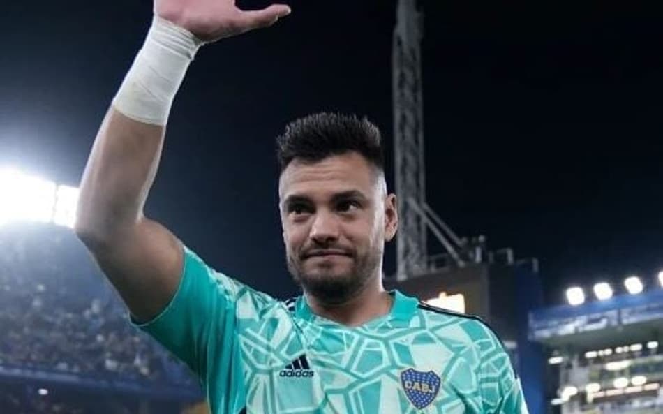 Goleiro do Boca Jrs faz ‘pedido’ ao universo para duelos com o Palmeiras