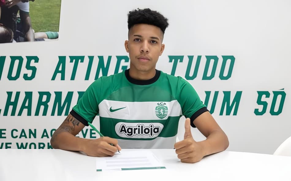 João Assunção, jovem brasileiro, é contratado pelo Sporting de Portugal