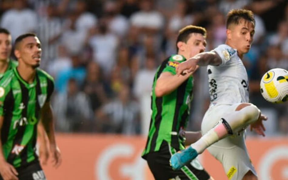 Brasileirão: como foram os últimos jogos entre América-MG e Santos?