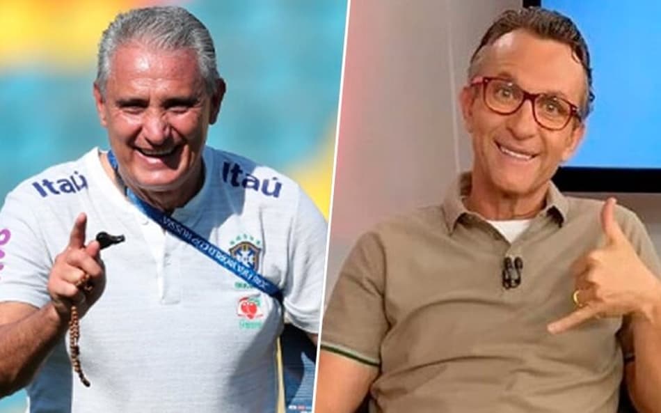 Tite e Neto formalizam acordo na Justiça; apresentador pagará indenização