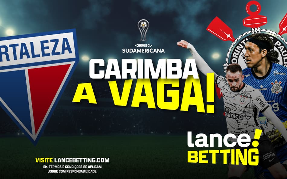 Pra cima, Timão! Aposte R$10 e ganhe R$120 se o Corinthians vencer o Fortaleza por 1 a 0