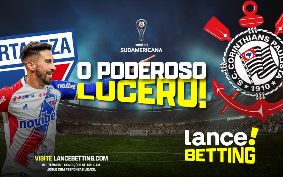 Faro de gol! Aposte R$50 e ganhe R$160 com Lucero e o Fortaleza na Sul-americana