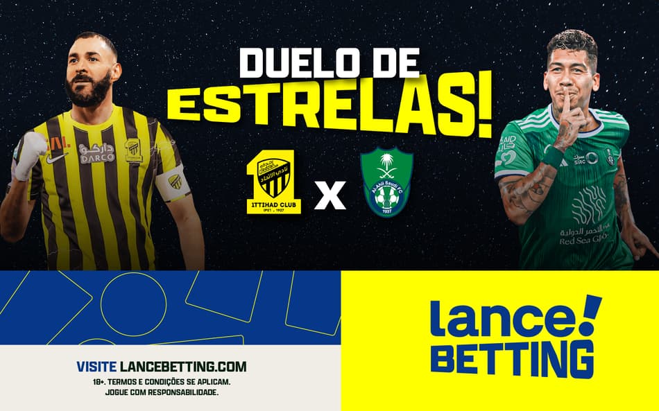 Chuva de gols no deserto? Aposte R$50 e ganhe R$110 com Al-Ittihad x Al-Ahli no Sauditão
