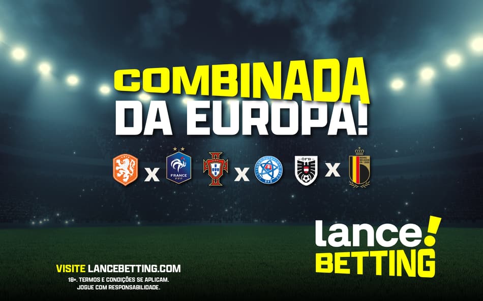 Sextou na Europa! Aposte R$100 e ganhe mais de R$1000 com combinada das Eliminatórias