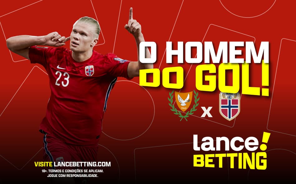 O maníaco dos gols! Aposte R$100 e ganhe R$1250 com Haaland nas Eliminatórias