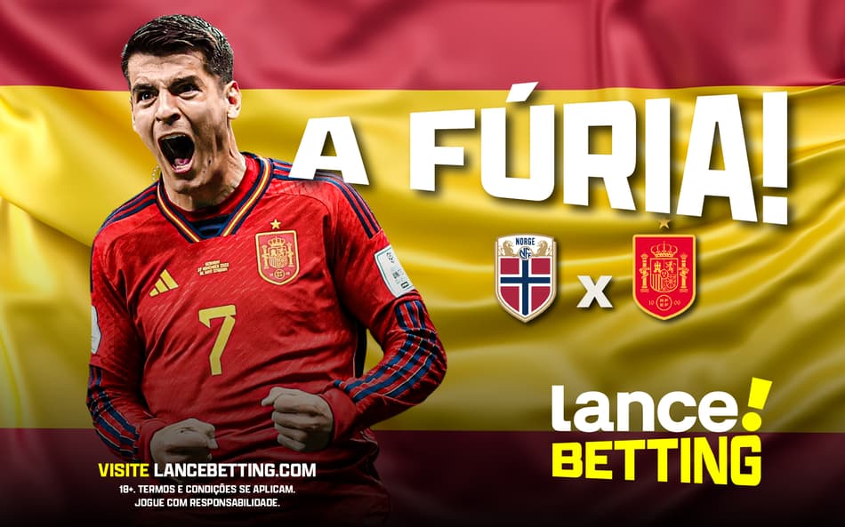 A Fúria! Aposte R$100 e ganhe R$375 com vitória da Espanha e gol de Morata contra a Noruega