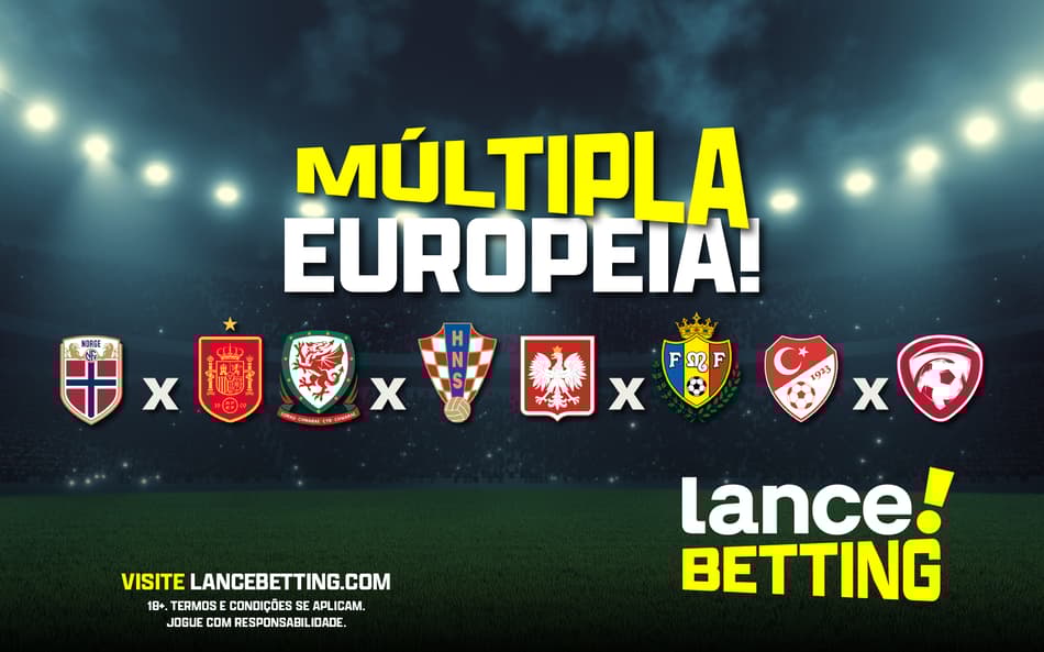 Pra rechear o domingo! Aposte R$100 e ganhe mais de R$800 com as Eliminatórias da Euro
