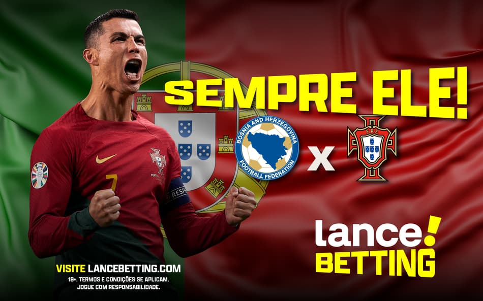 Pra cima, gajos! Aposte R$500 e ganhe R$1200 com Portugal nas Eliminatórias!