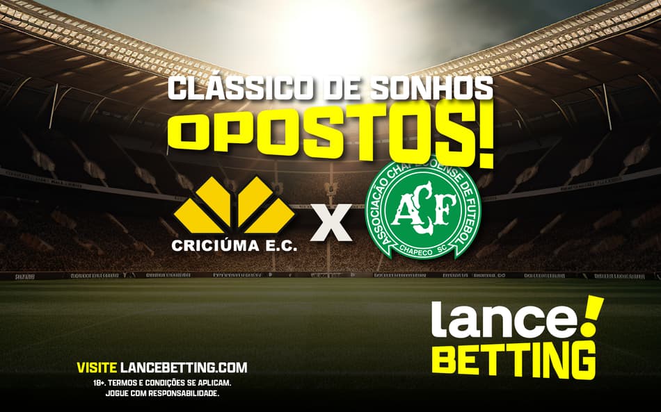 Clássico do Interior! Aposte R$100 e ganhe R$235 no confronto entre Criciúma e Chape!