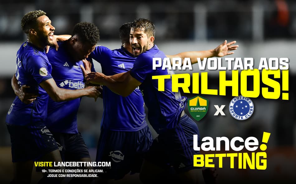 Brasileirão: aposte R$100 e ganhe R$470 com combinada do Cruzeiro contra o Cuiabá