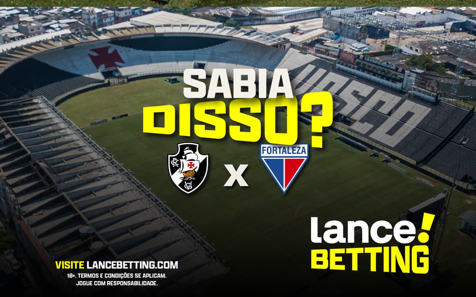 Você sabia? Vasco nunca perdeu para o Fortaleza jogando em São Januário
