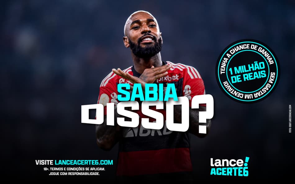 Acerte6: 69% dos apostadores acreditam na vitória do Flamengo contra o Vasco