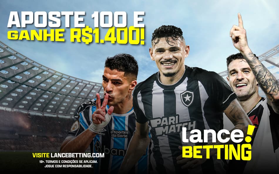 Combinada dos artilheiros! Aposte R$100 e ganhe R$1400 com Suárez, Tiquinho e Vegetti