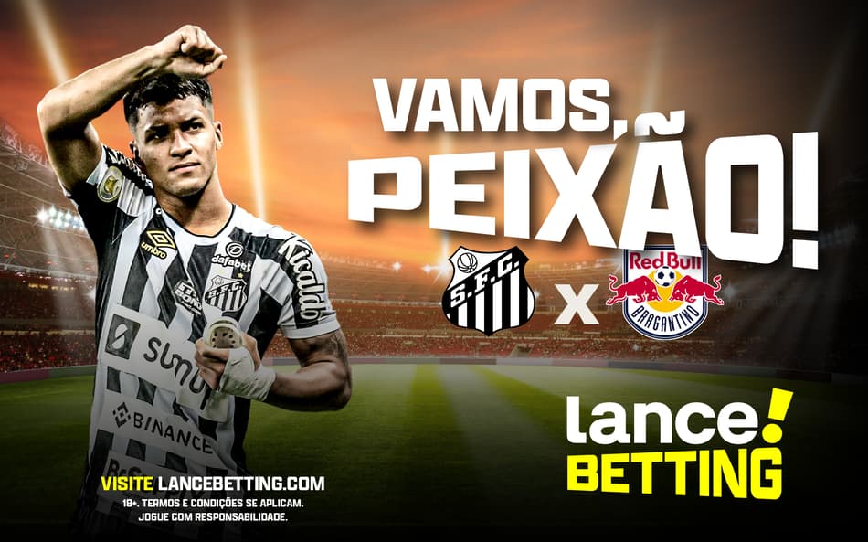Vamos, Peixe! Aposte R$200 e ganhe R$870 com gol de Marcos Leonardo e vitória do Santos contra o Bragantino