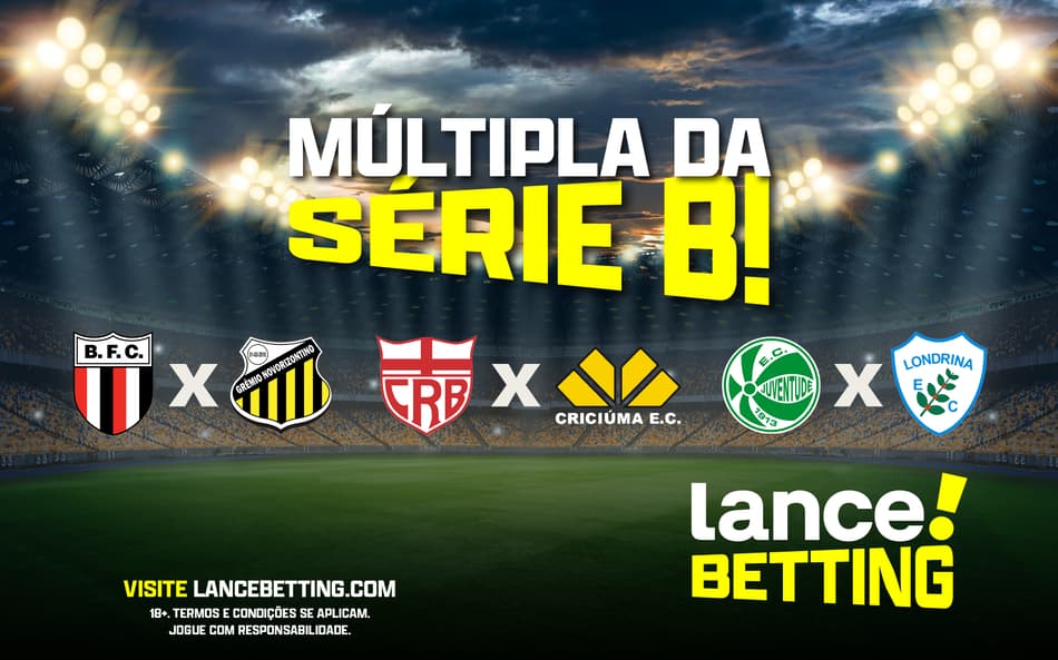 Reta final! Aposte R$100 e ganhe mais de R$970 com combinada da Série B