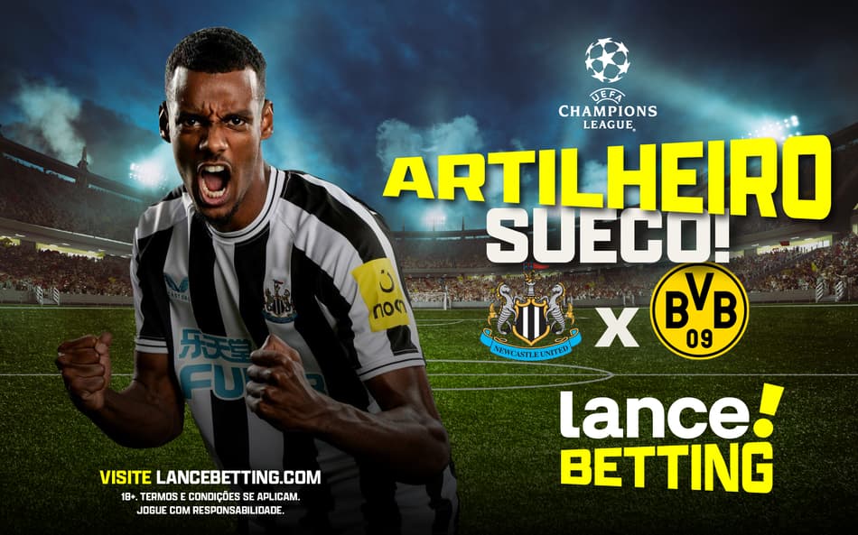 Dia de Lei do Ex? Aposte R$100 e ganhe R$500 com Isak e o Newcastle na Liga dos Campeões!