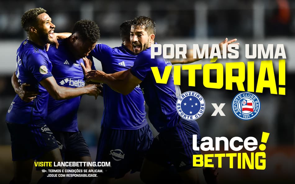 É o Cabuloso! Aposte R$100 e ganhe R$460 com o Cruzeiro contra o Bahia no Brasileirão!